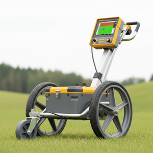 地中探査レーダー（GPR）の原理図